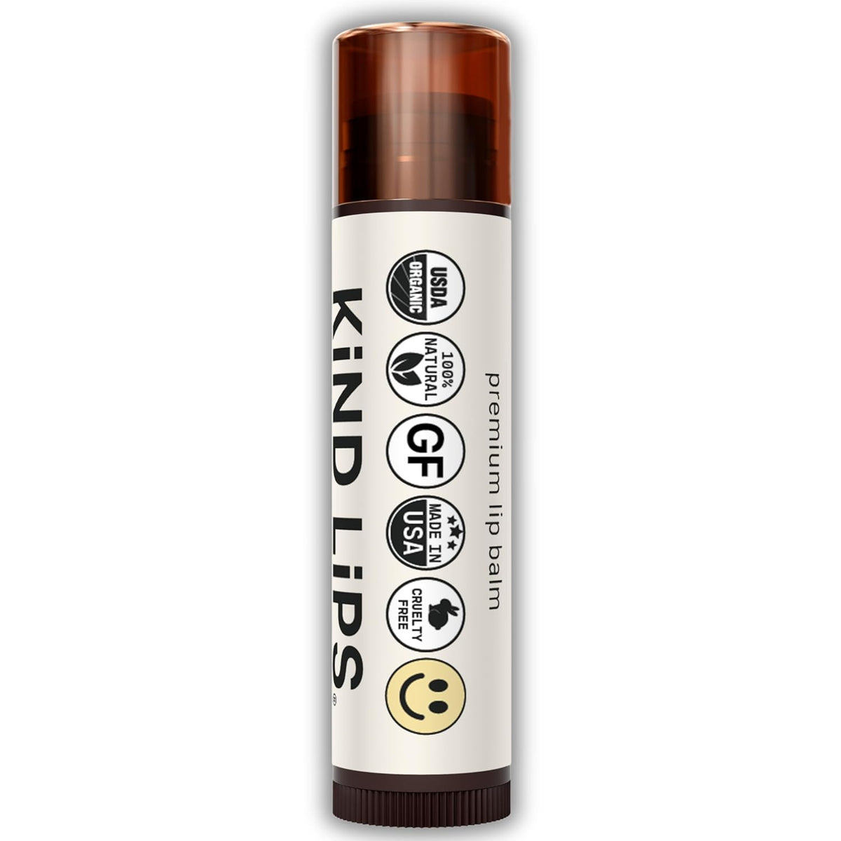 Kind Lips Watermelon Lip Balm 2-Pack - USDA Organic, Natural Chapstick Alternative for Dry Lips | Gluten-Free, Cruelty-Free