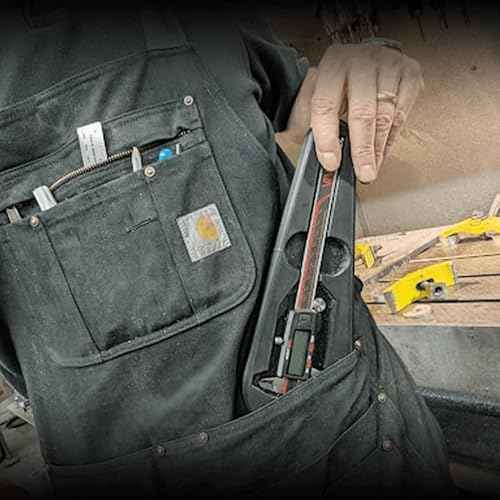 USA-Made Magnetic Caliper Holster for Micrometers & Precision Tools ? Heavy-Duty Protective Case with Magnetic Backing, Scratch-Resistant, Dustproof, Shockproof, and Durable Design
