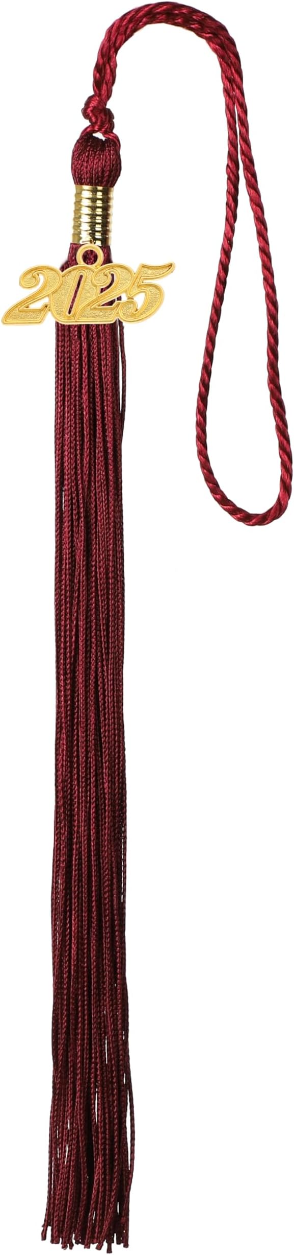 Unisex Adult Matte Graduation Cap with Tassel Year Charm