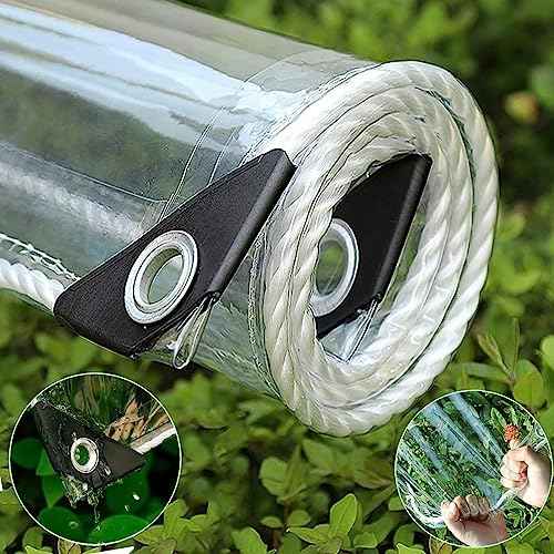 8' x 8' Clear Tarp