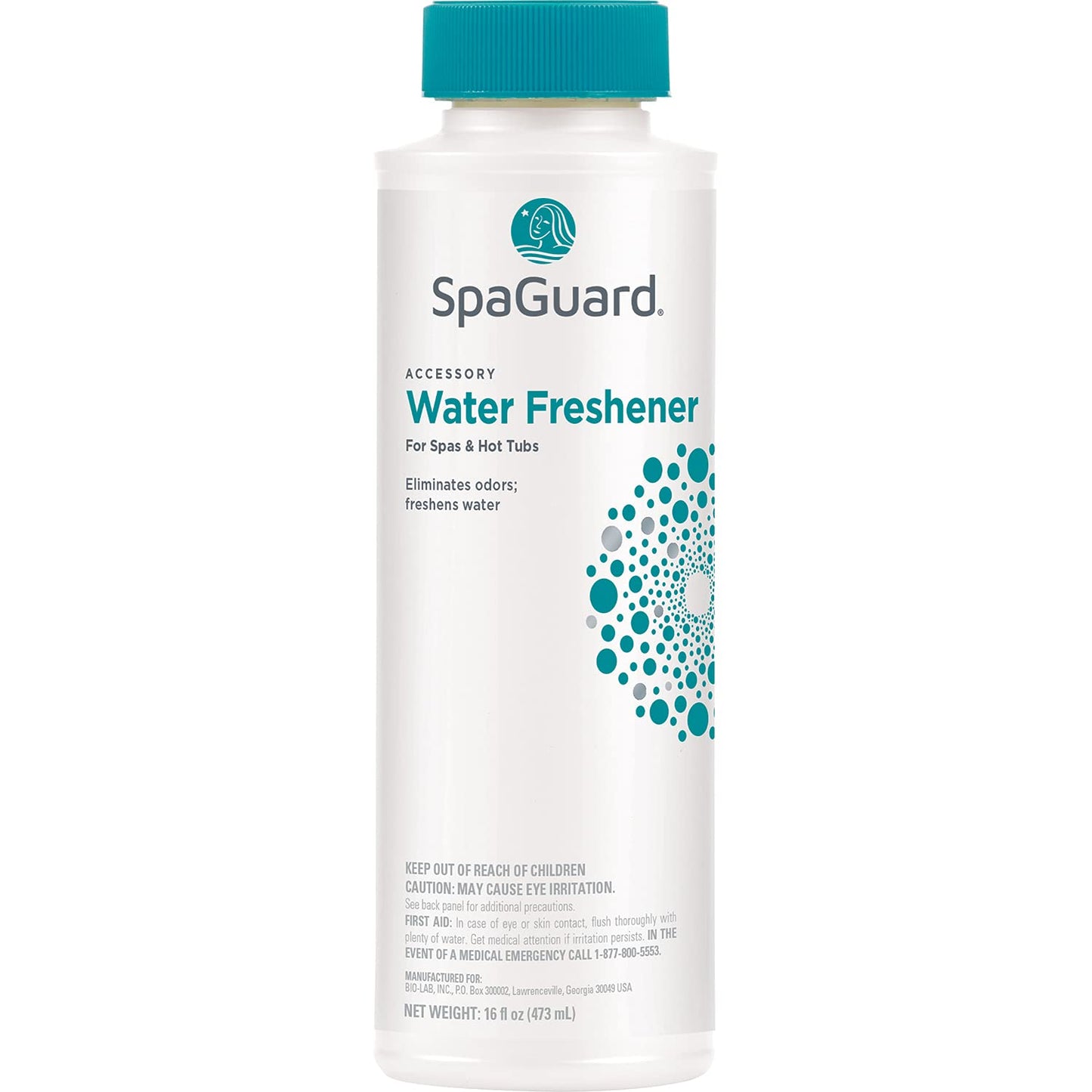 SpaGuard Water Freshener for Spas & Hot Tubs, 16 oz, Single, Eliminates Odors, Freshens Water, Makes Spas and Hot Tubs Smell Fresh