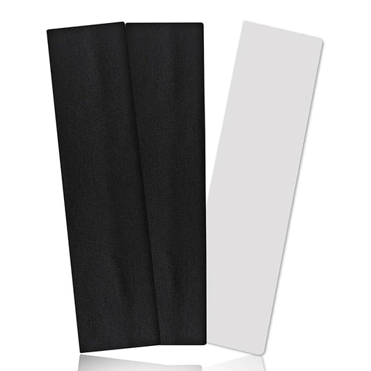 Headbands for Women Non Slip Head Bands for Women's Hair cute elastic womens headbands Soft Cotton Cloth Fashion floral headband for women for Daily Workout Sports Running Yoga