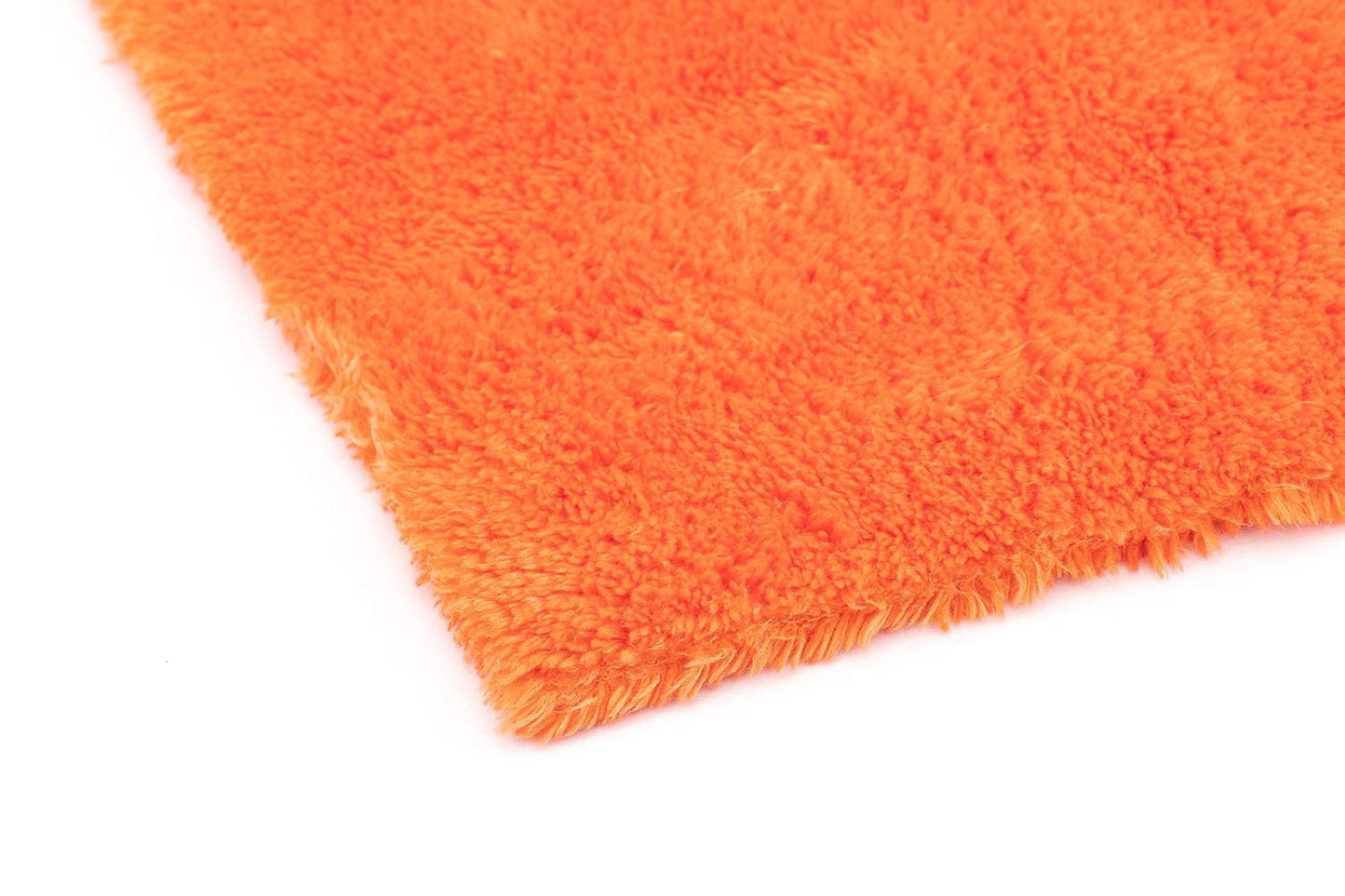 The Rag Company - Eagle Edgeless 500 (4-Pack) Professional Korean 70/30 Blend Super Plush Microfiber Detailing Towels, 500GSM, 16in x 16in, Orange