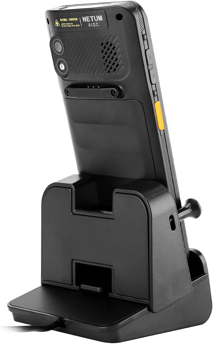 NETUM Q900 PDA Charging Dock – Compact Charge Cradle & Holder, 5V/2A Output, 100-240V Input (Q900 Charge Cradle)