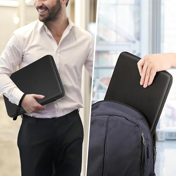 FINPAC Hard Laptop Sleeve Case for MacBook Neo A18 Pro,13 inch MacBook Air 2026 M5/M4/M3/M2/M1,14 inch MacBook Pro 2026 M5/M4/M3/M2 Pro/Max,Waterproof Case for Dell,Surface Laptop,HP,Acer,Black | Hard, M3 2024, A2918, A2992, A2779, A2442