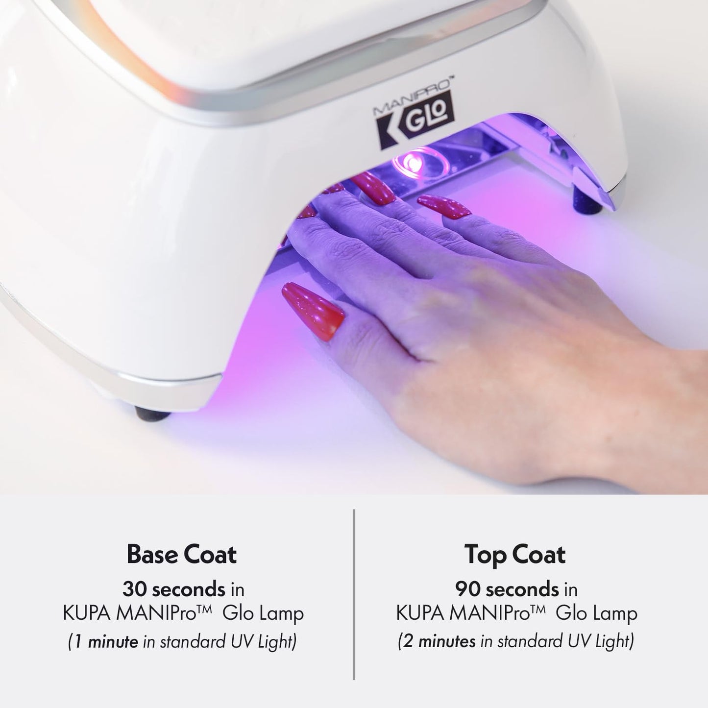 KUPA Gelfinity Gloss & Matte Top Coat, No-Wipe, Long Lasting Soak Off Gel Formula, Chip-Resistant, UV/LED Gel Polish, 0.5 Fl Oz (Pack of 2)