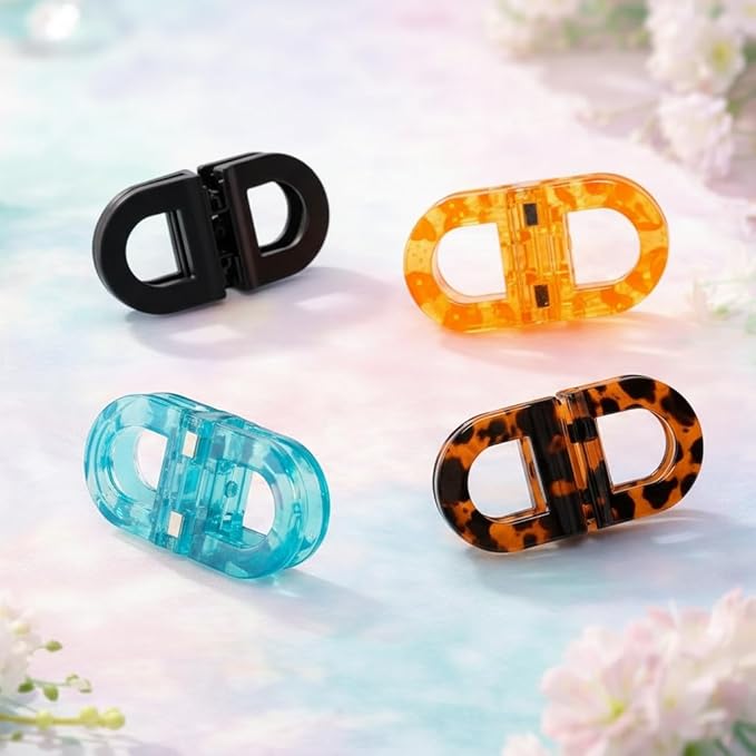 Magnetic Hair Clips - No Crease Magnet Hair Clip for Women, Strong Hold Seamless Magnetic Hair Clip for Sectioning and Styling(1 Set)