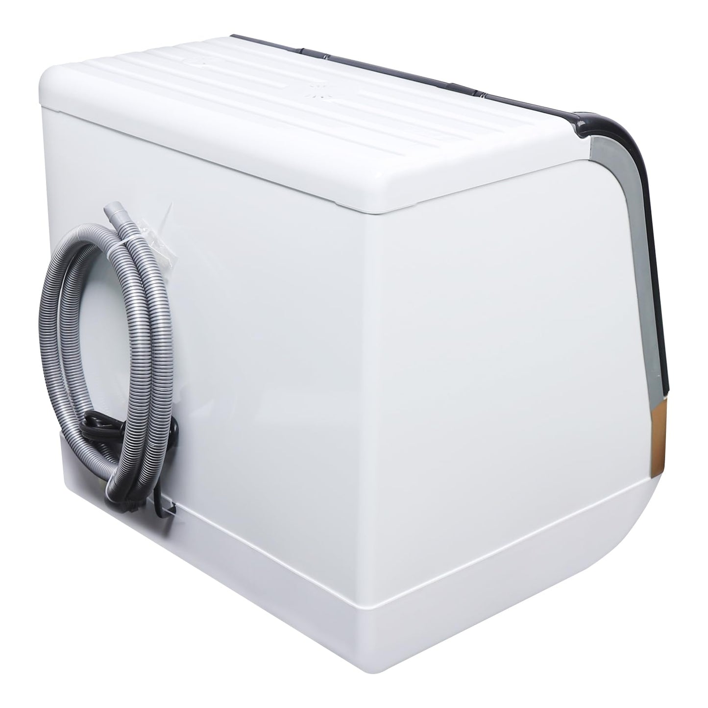 Portable Countertop Dishwasher for 4-6 Sets, Compact Mini Dish Washer with 8L Water Consumption,No Installation Needed，800W Dish Washing Machine with 3 Modes for Tableware & Fruit