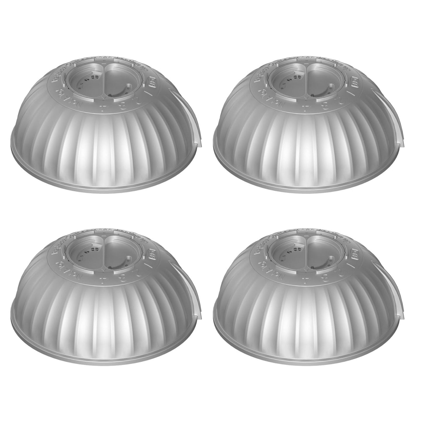 Zomixzo Hot Tubs Replacement Cartridges Compatible with Frog @Ease Floating System SmartChlor Cartridges, Ideal for Hot Tubs Up to 600 Gallons, 4-Pack