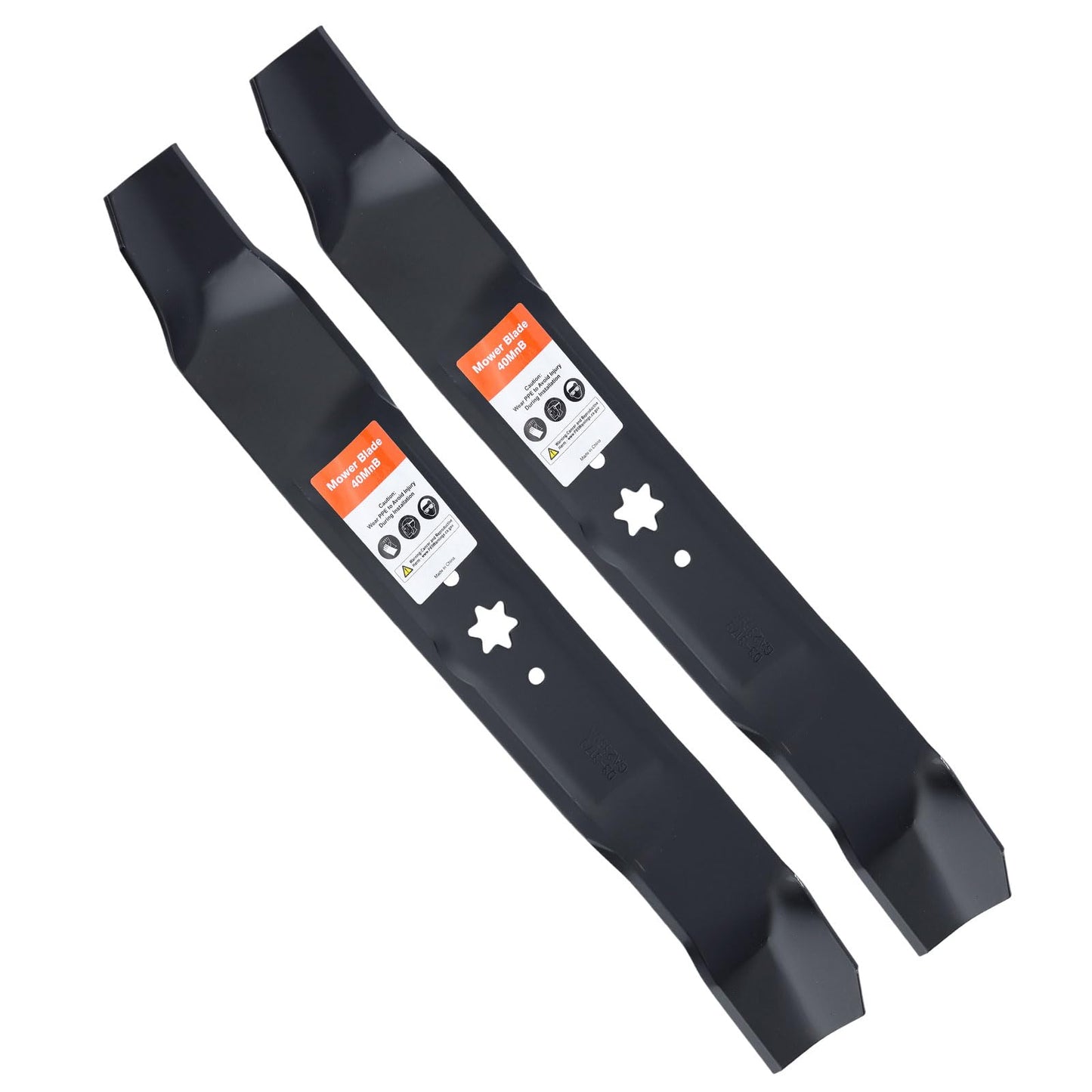 Grasscool 942-0616A Mulching Blades with 6 Star Mounting Pattern for Cub Cadet 42 inch Zero Turn Lawn Tractor MTD Troy Bilt Bronco Pony 42" Deck Mower Replace 742-0616A 742-0616 942-0616