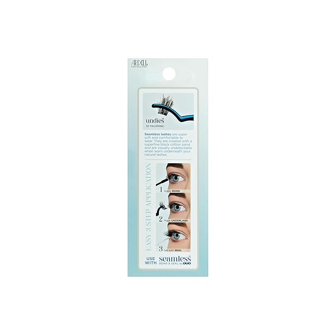 Ardell Seamless 3D Faux Mink Underlash Extensions Refill Kit - DIY Lash Clusters, Customizable Eyelash Extension for Natural Looking Lashes, 5-Pack
