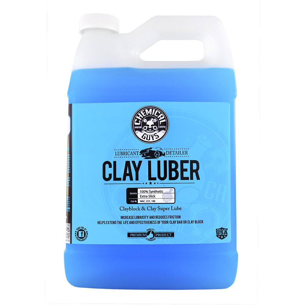 Chemical Guys WAC_CLY_100 Clay Luber Synthetic Lubricant with Wetting Agents for Clayblock and Car Detailing Clay (Works on Cars, Trucks, SUVs, Jeeps & More), 128 fl oz (1 Gallon)
