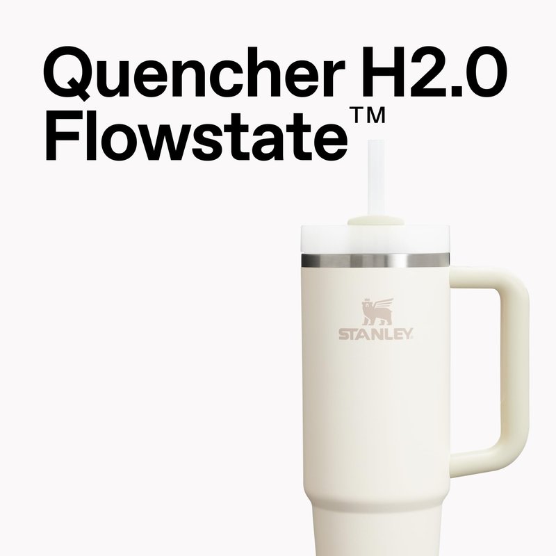 STANLEY Quencher H2.0 Tumbler with Handle and Straw 30 oz | Flowstate 3-Position Lid | Cup Holder Compatible for Travel | Insulated Stainless Steel Cup | BPA-Free | Lilac