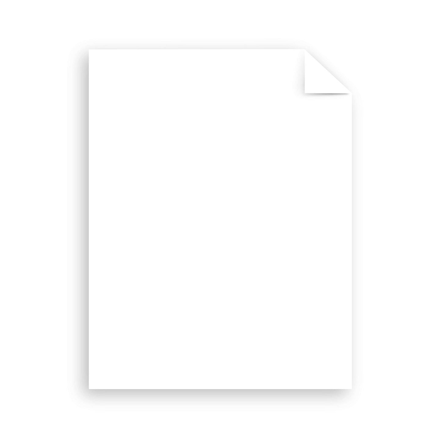 Neenah White Index Paper, Mediumweight, 110 lb. Index - 199 Gsm, 300 Sheets, 94 Brightness, 8.5" x 11" - More Sheets! (91635)
