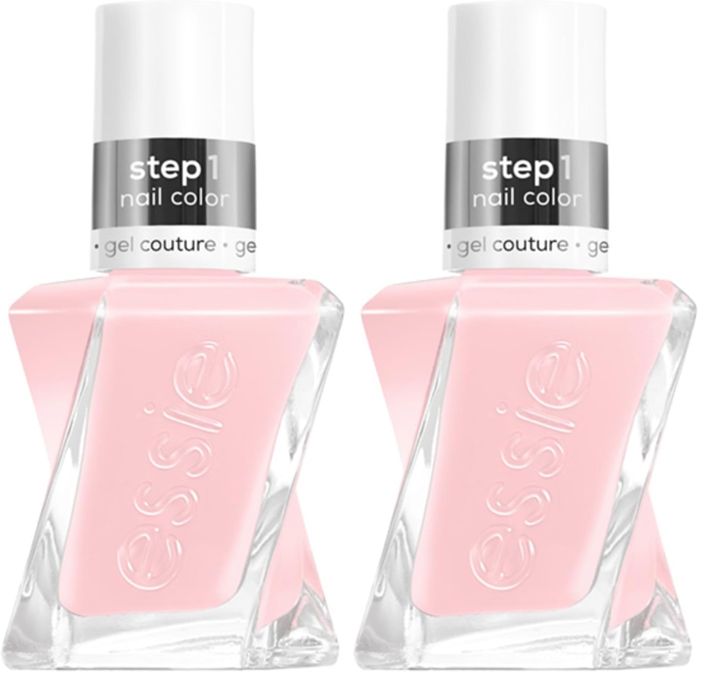 essie Gel Couture Longwear Nail Polish, Light Pink, Sheer Fantasy, 0.46 Ounce (Pack of 2)
