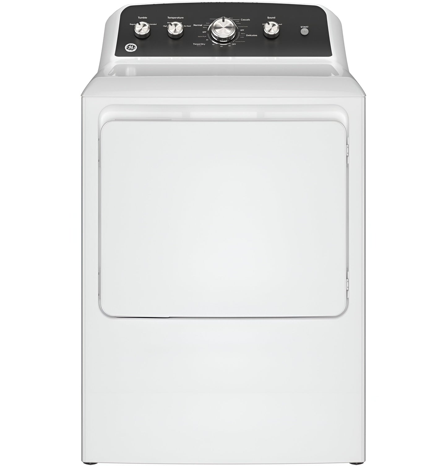 GE PROFILE 7.2 cu. ft. Vented Electric Dryer in White with Auto Dry and Extended Tumble