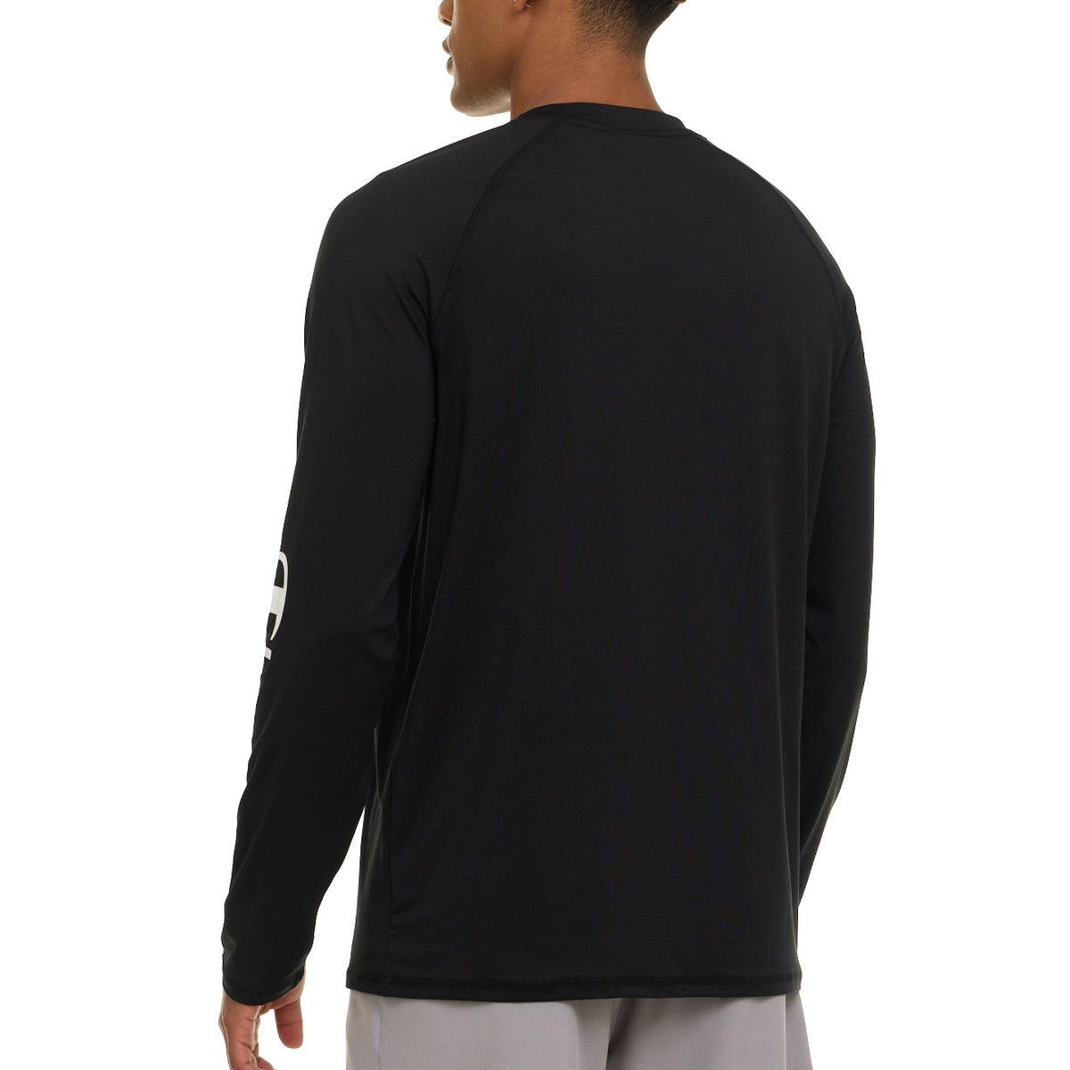 Champion Rash Guard for Men, Long Sleeve Mens Swim Shirt for Fishing Hiking UPF+ 50 SPF Sun UV Protection, Quick Dry