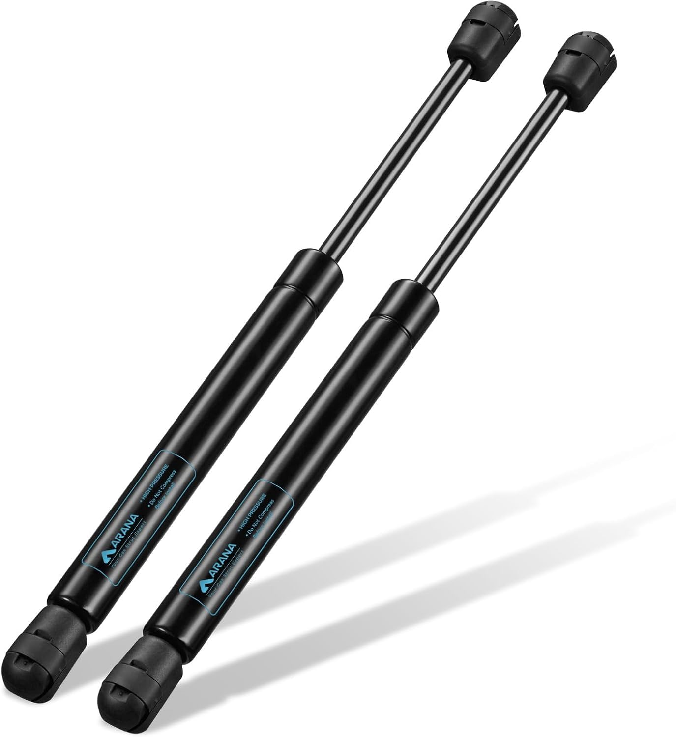 ARANA SX110P35 11 inch 35 lb Gas Struts Spring Shocks, 11 Lift Support Fit for Yakima Rocket Box Tool Box Truck Tractor Cab Door Toolbox Cabinet Door Toy Box Lids Camper Shell, 2Pcs