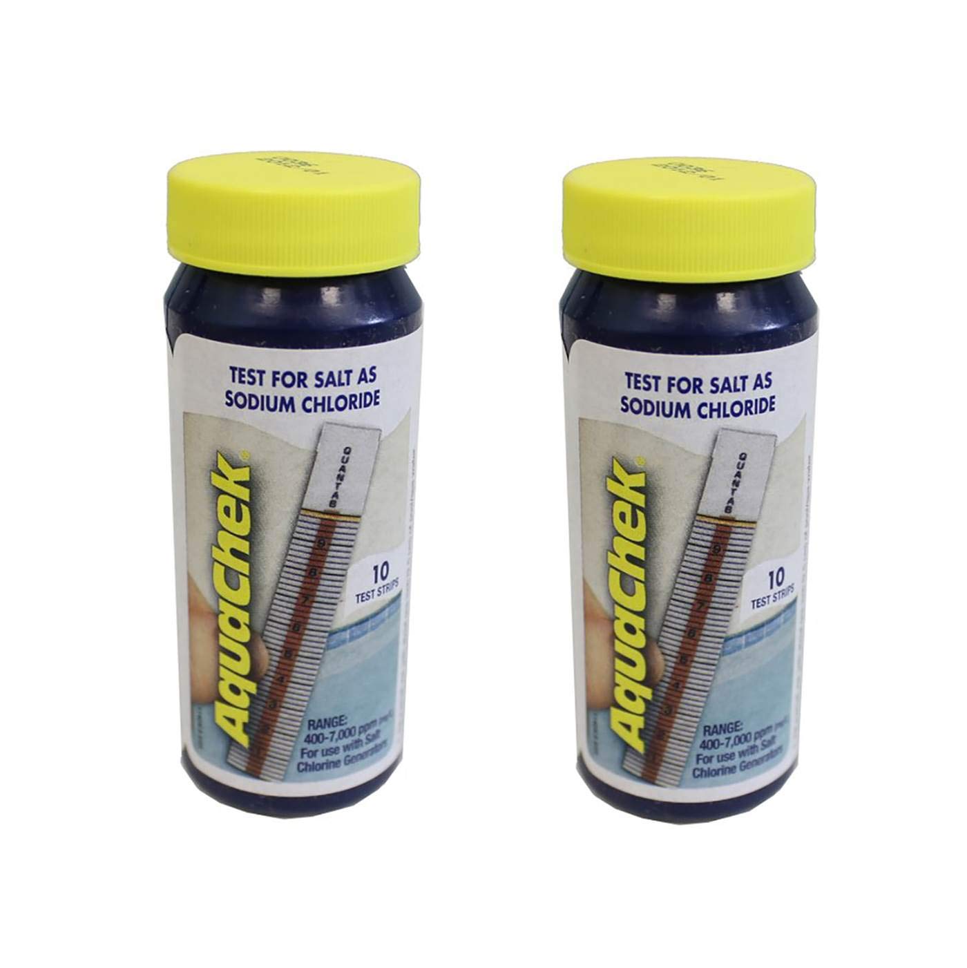 AquaChek 561141-02 Salt Water Test Strips for Swimming Pools, 10-Count, 2-Pack