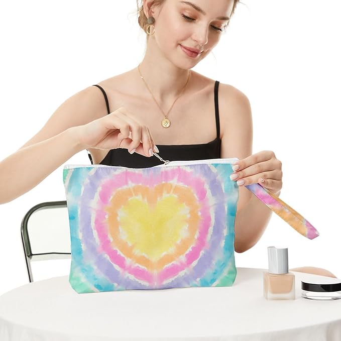 Fokongna Wet Bag Travel Makeup Bag for Swimsuit Beach Pool Diapers Dirty Yoga Gym Clothes Zipper Pouch for Women Sister Friends Ocean Sea Shells Beach Starfish