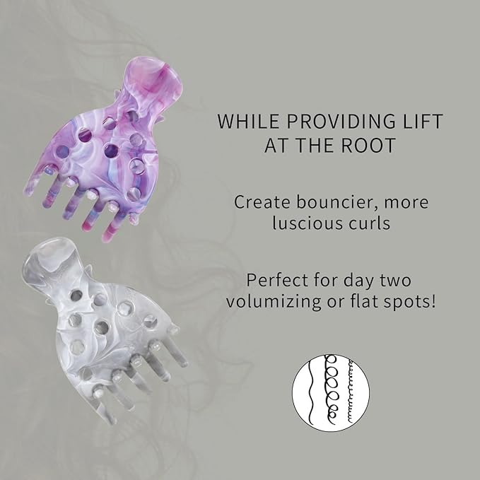 10 Hair Volume Clip，Root Clips for Curly Hair Volume and Claw Clips for Thick Hair, Root Lifter for Bounce Curl
