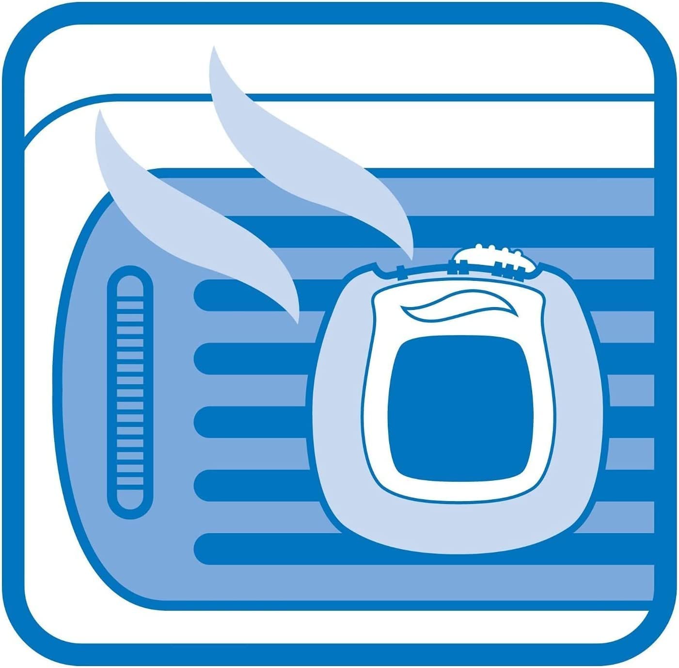 Febreze Car Vent Clip Air Freshener, Odor Eliminator for Strong Odors, Up to 30 Days Freshness, Laundry Fresh, 4 Packs