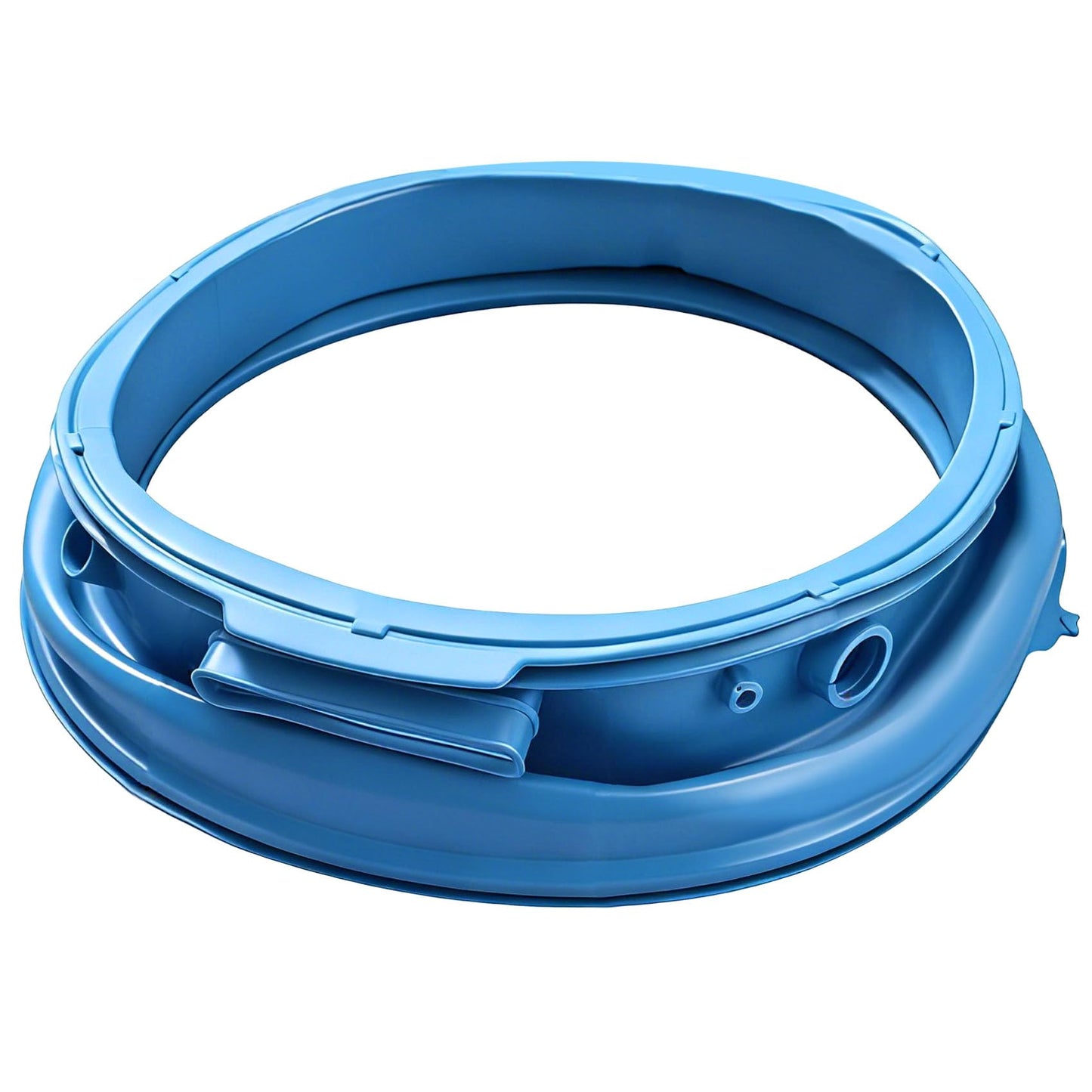 Upgraded WH05X29521 Blue Washer Door Gasket Seal for GE Front Load Washing Machine, Odor Resistant and Watertight Rubber Fit GFW550SSN0WW GFW510SCN0WW GFW550SPN0DG GFW550SPR0RS GFW550SSN1WW
