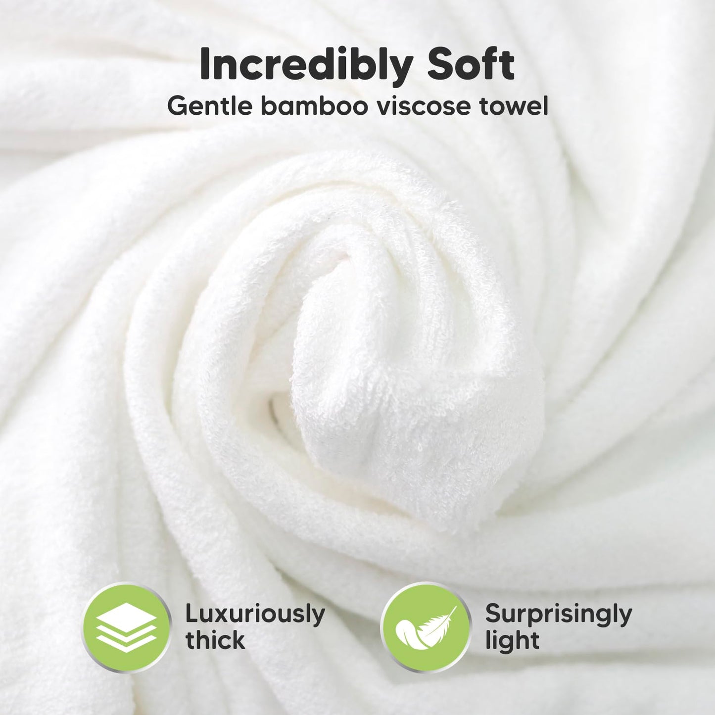 KeaBabies Hooded Baby Towel for Newborn - Viscose Derived from Bamboo Large Baby Bath Towels with Hood for Boys, Girls, Toddler, Extra Absorbent & Soft Newborn Bath Essentials (Dog, Regular)