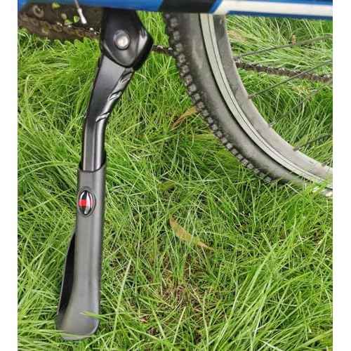 Bike Kickstand Aluminium Adjustable Center Bicycle Kickstand suitable Rear Side Bicycle Kickstand Fit for 26" 27.5" 29" 700C Bike Kick Stand for Bicycles Kickstand