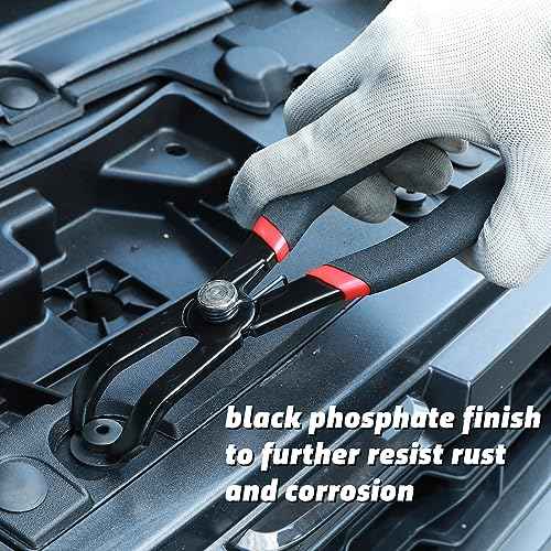 AIRTOON 3-Piece Push Pin Removal Tool Set, Panel Clip Pliers, 30 & 80 Push Pin Pliers, Easily Removes Plastic Fasteners, Rivets and Car Door Panel Trim Clip