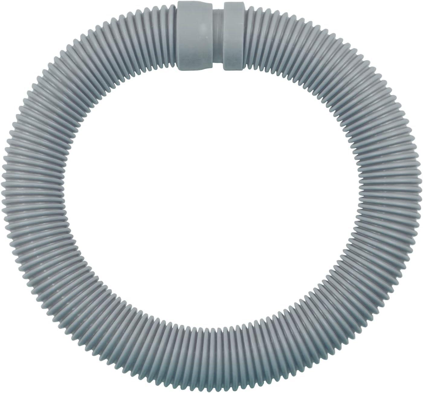 Poolvio Pool Vacuum Hose 33 Feet (10 x 40 Inch), 1.5 Inch Cuffs, Compatible with Most Inground Pool Automatic Cleaners, Gray