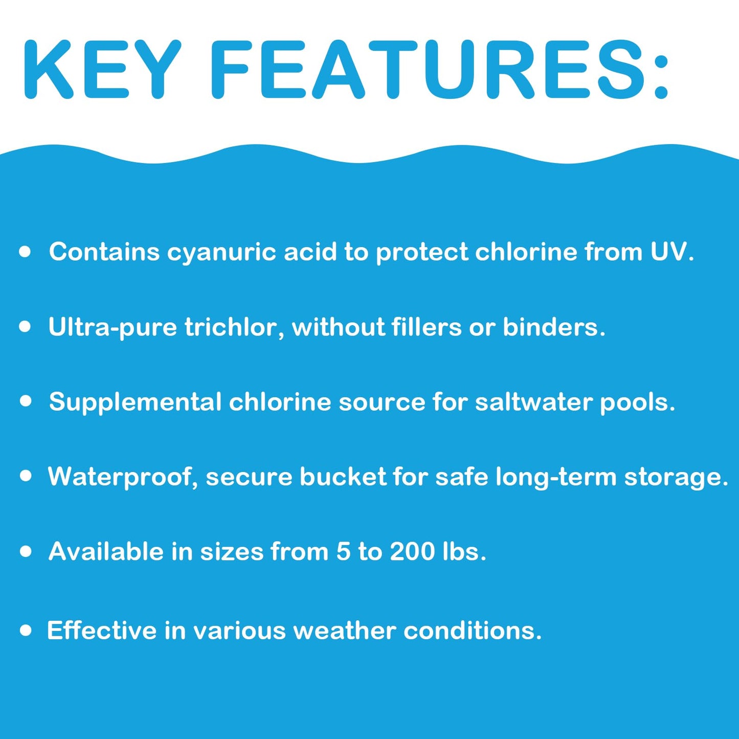 Chlorine Tablets 3 inch 40 Pounds, TABIT Swimming Pool Long Lasting Chlorinating Tablets, Slow Dissolving, Tri-Chlor for Swim Pool, Hot Tubs, Spa