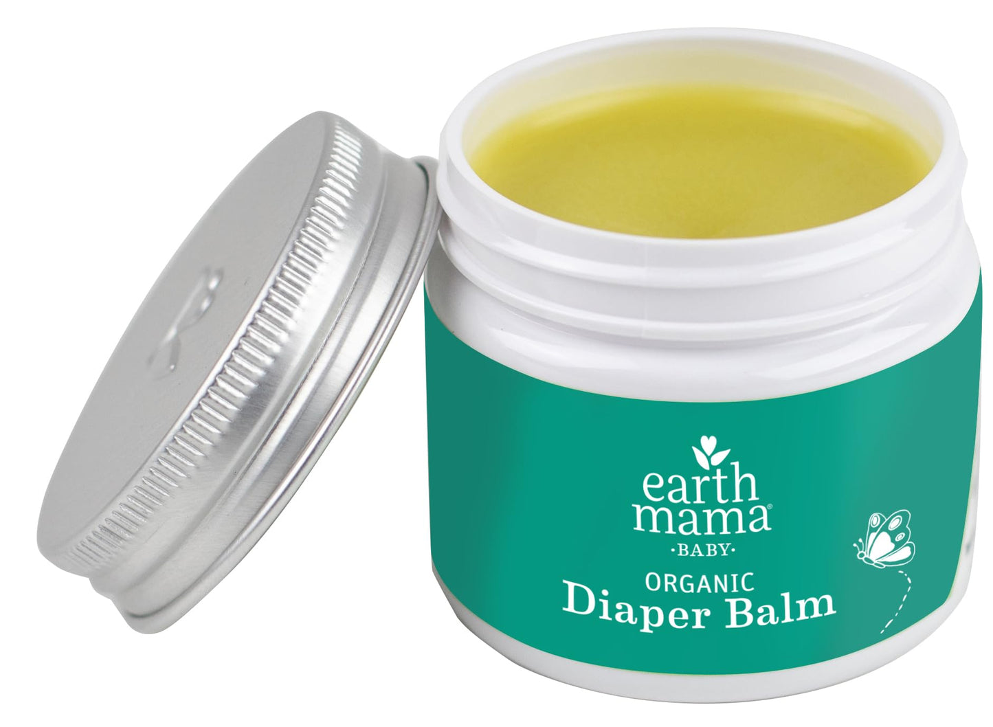 Earth Mama Organic Diaper Balm 2-Ounce | Diaper Cream for Baby | EWG Verified, Petroleum & Artificial Fragrance-Free with Calendula for Sensitive Skin (3-Pack)