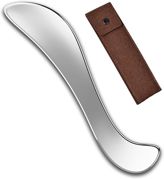 Muscle Scraper Tools, Stainless Steel Guasha Tool for Body, Scraping Tool Physical Therapy, Myofascial Release Tool, Massage Tools for Deep Tissue