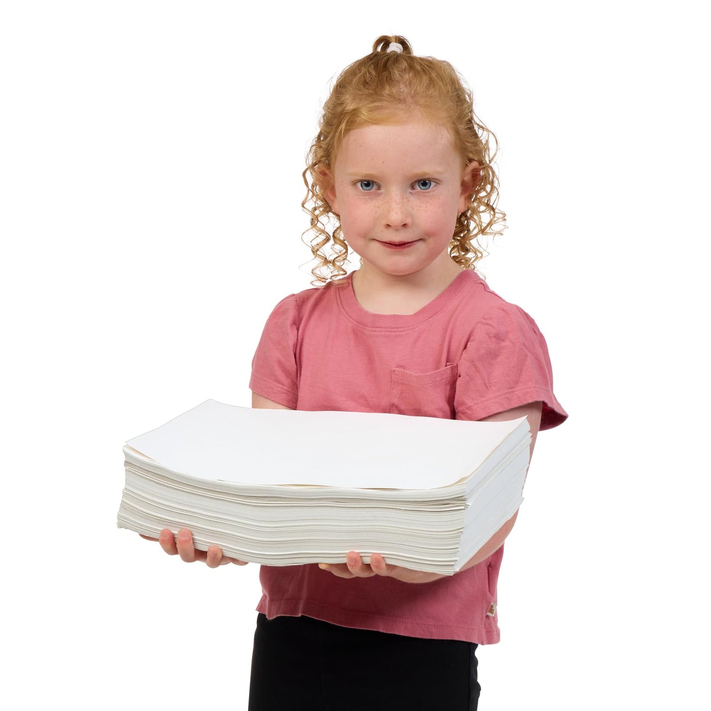 Colorations Lightweight Construction Paper - 500 Sheets - 9 in. x 12in. - Off-White