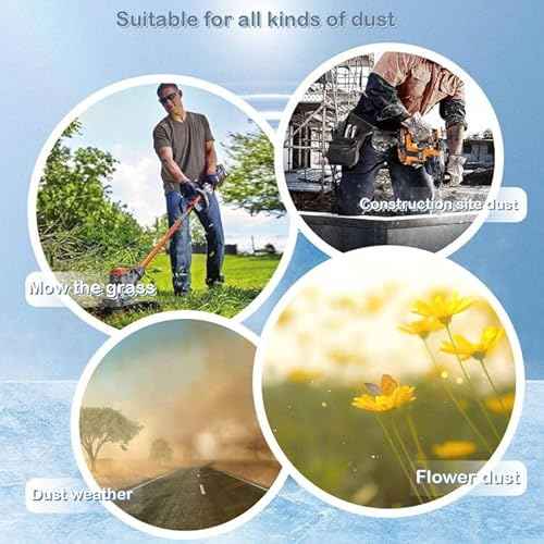 Respirator Mask with Filters, Paint Mask Reusable Welding Face Respirator Mask