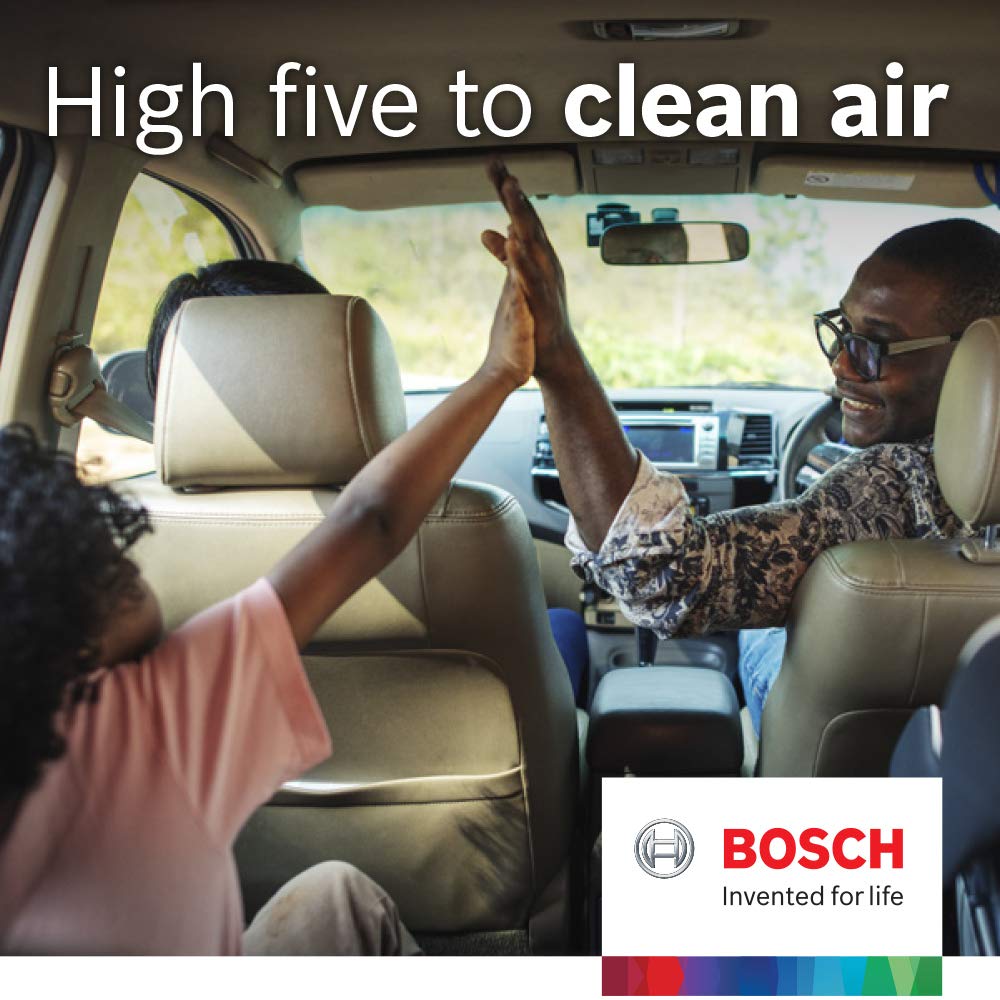 BOSCH 6081C HEPA Cabin Air Filter - Compatible with Select Ford Expedition, F-150, F-150 Lightning, F-250 , F-350 , F-450, F-550 Super Duty; Lincoln Navigator