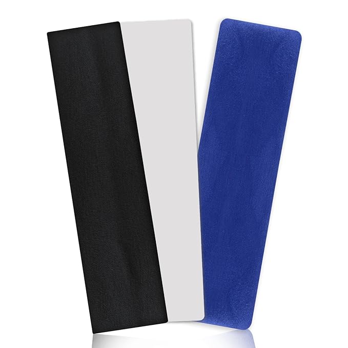 Headbands for Women Non Slip Head Bands for Women's Hair cute elastic womens headbands Soft Cotton Cloth Fashion floral headband for women for Daily Workout Sports Running Yoga