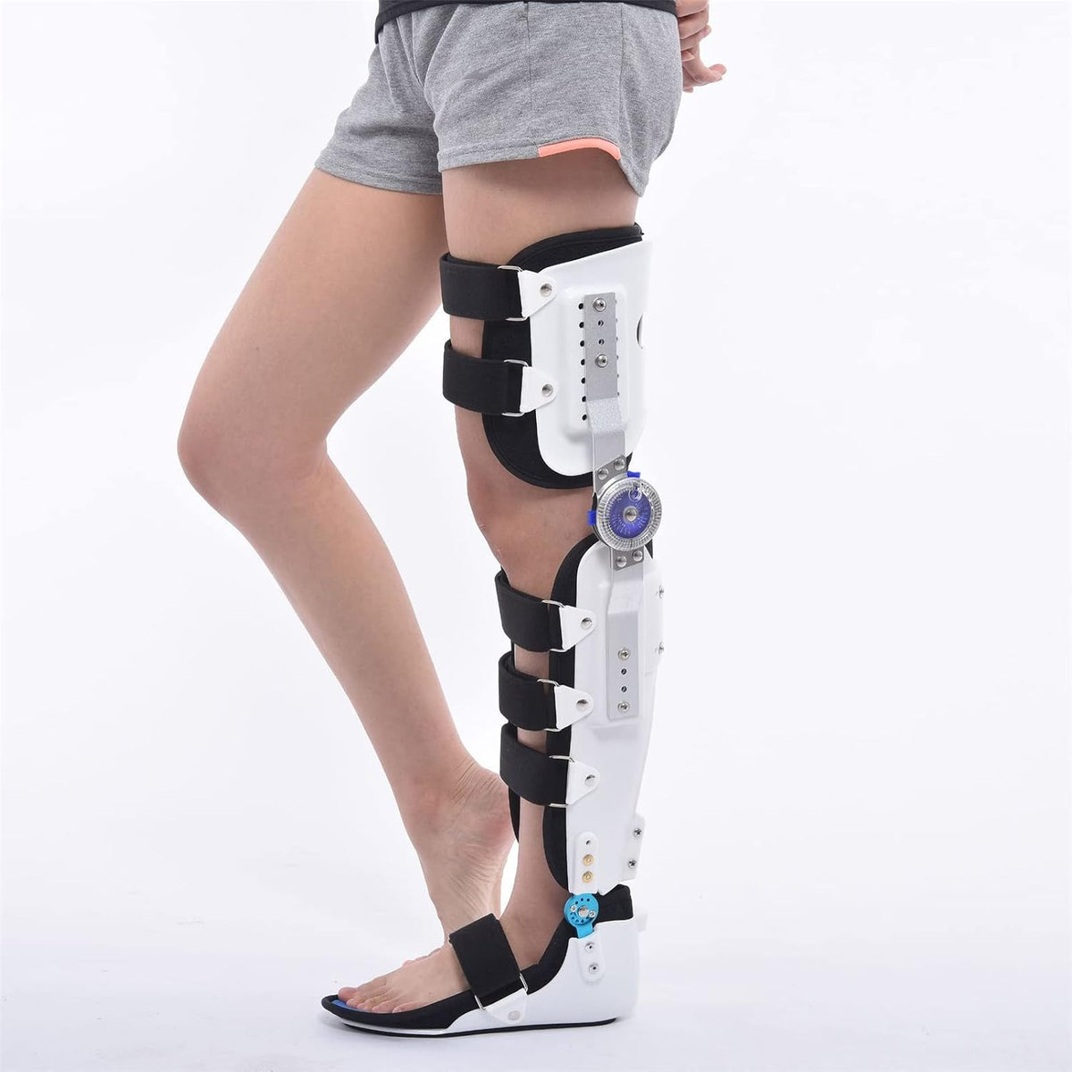 Knee Ankle Foot Orthosis Brace, Hip Knee Ankle Foot Orthosis Leg Fracture, Hip Walking Fixed with Walking Boots Brace Surgery, Adjustable Ankle Foot Orthosis Brace, Legs Joint Fixator