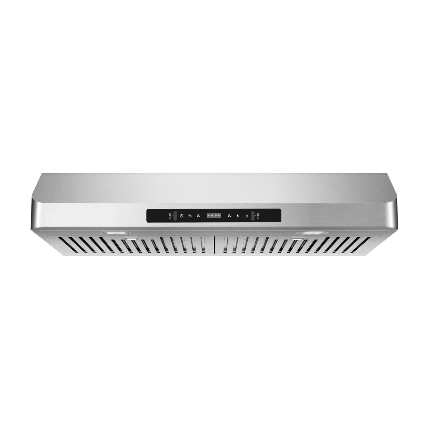 EVERKITCH Range Hood 30inch Under Cabinet, 900CFM Stainless Steel Kitchen Vent Hood with Gesture/Touch Control and Permanent Stainless Steel Filters, Ducted Vent, Top and Rear Vents