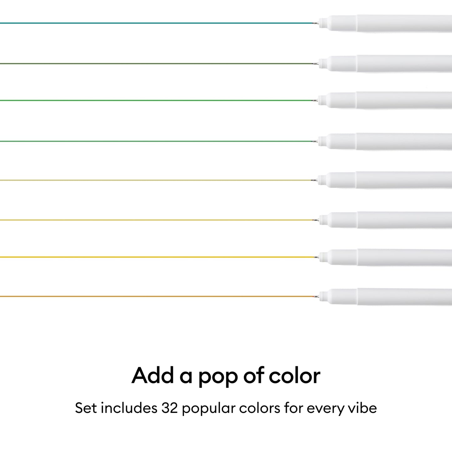 Cricut® Fine Point Pen 0.4 mm, Ultimate Sampler (32 ct)