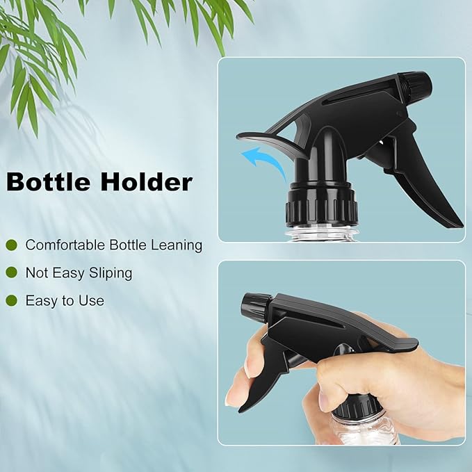 Avenoir Mister Spray Bottle, 250ml & 500ml Adjustable Spray Storage Container for Hair, Plant and Home Cleaning