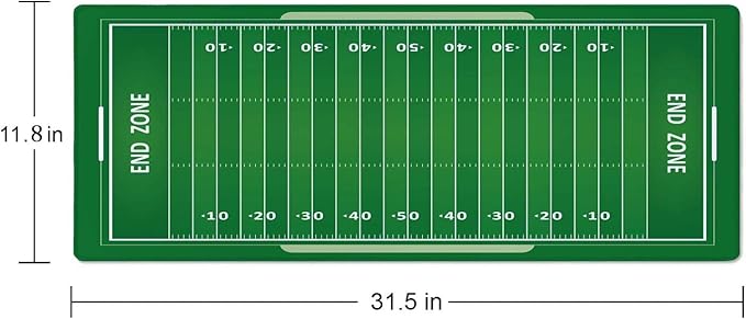 Desk Mat, Large Desk Pad Large Mouse Pad Cute Desk Accessories Home Office Essentials XL Desk Mat Desk Pad Mat for Keyboard Mouse Desk Pads On Top of Desks Computer American Football Field