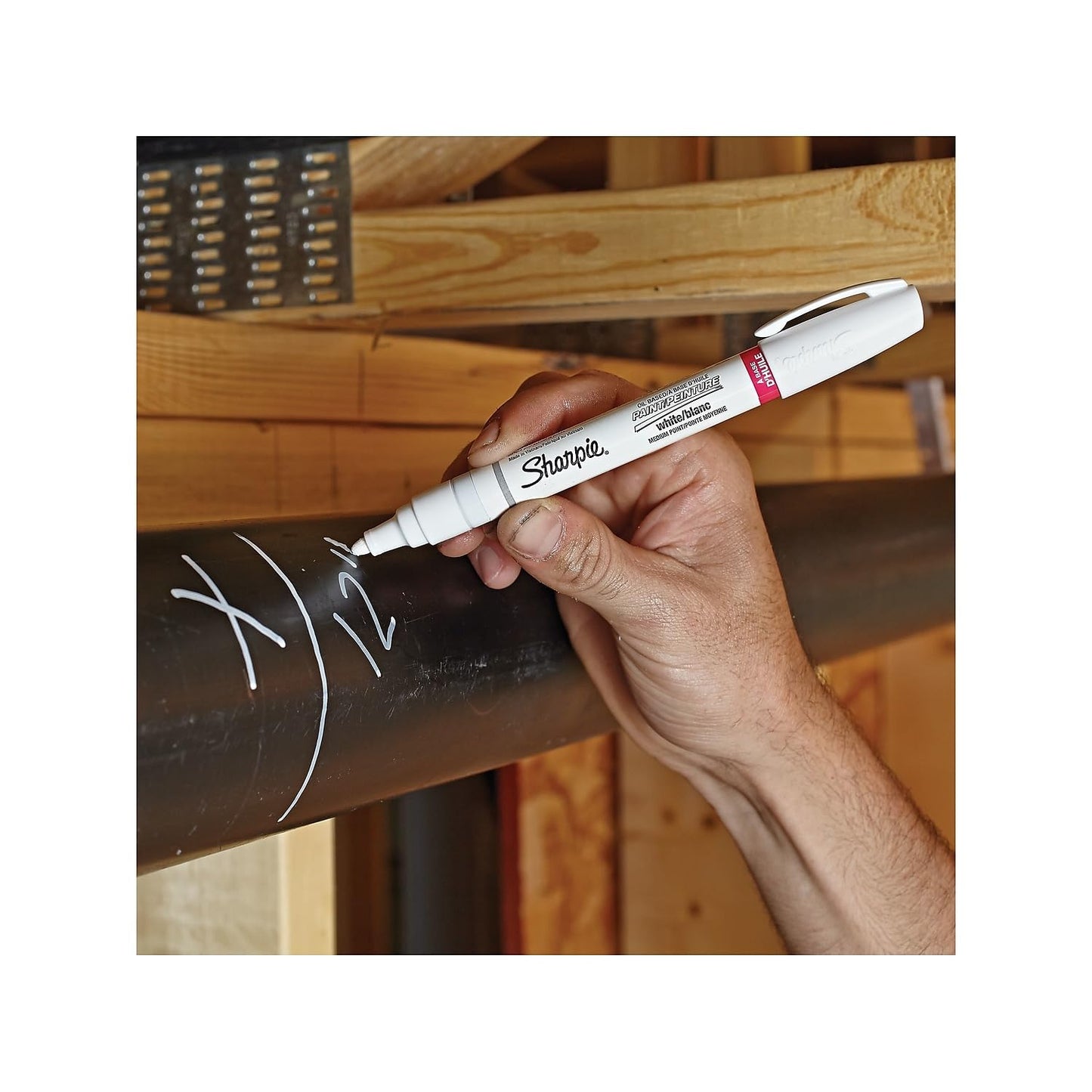 Sharpie Oil-Based Paint Markers, Fine Point, 5 Count - Great for Rock Painting