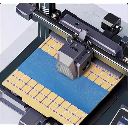 Wide Blue Painters Tape, 3in x 55Y, Blue Masking Tape for Painting, Laser Cutting/Engraving & 3D Printing, 21-Day Clean Removal