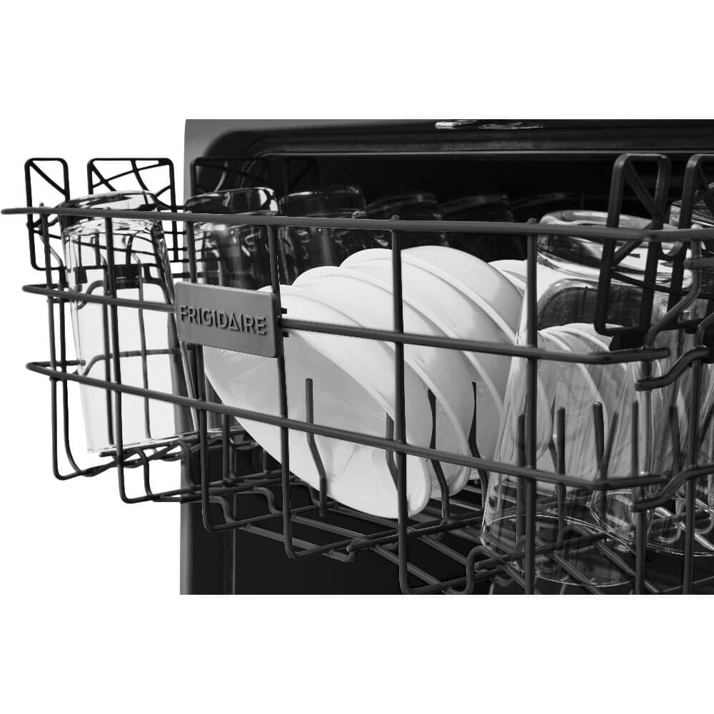 Frigidaire FDPH4316A 24 Inch Wide 14 Place Setting Built-In Top Control Dishwasher 5 Wash Cycles and NSF-Certified Sanitize Option - White