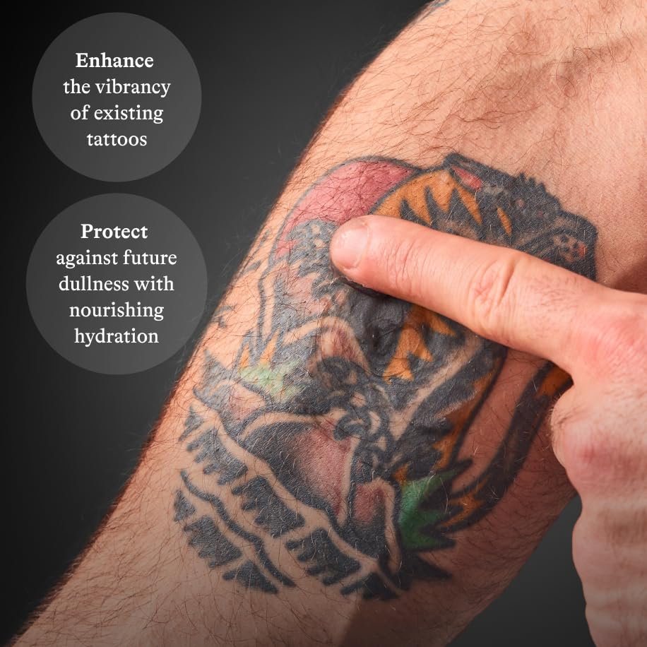 Harry’s Tattoo Frost, Tattoo Aftercare Gel for Light Hydration and Cooling Replenishment, Fragrance-Free, Non-Greasy, Petroleum-free, With Pro-Vitamin B5, Pack of 2