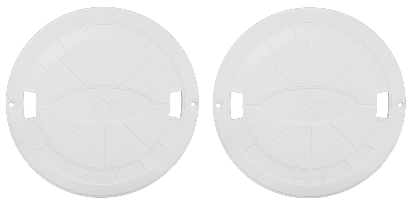 JSP Manufacturing Aftermarket Skimmer Lid Replacement for Hayward Swimming Pool Skimmer Deck Cover SP1070C SPX1070C (2)