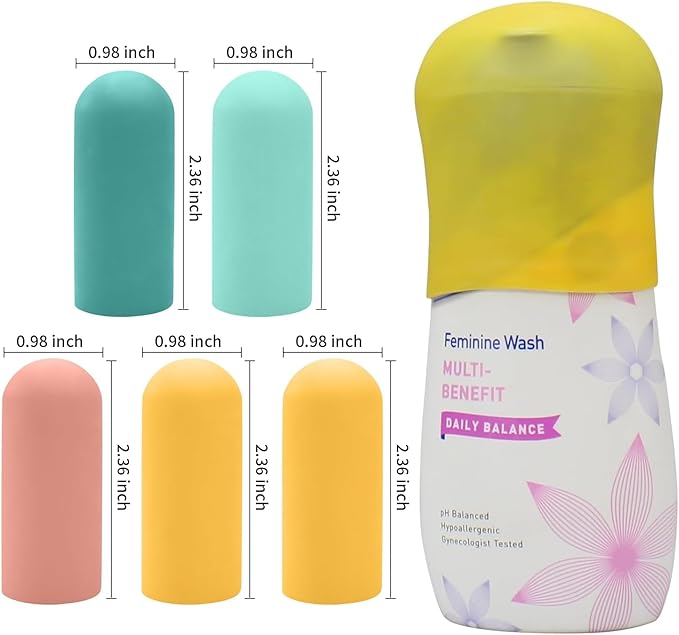Silicone Bottle Covers Travel Essentials for Women Men, Beach Vacation Essentials, Travel Size Toiletries Accessories, Cruise Ship Essentials 2026, Must Haves, Leak Proofing