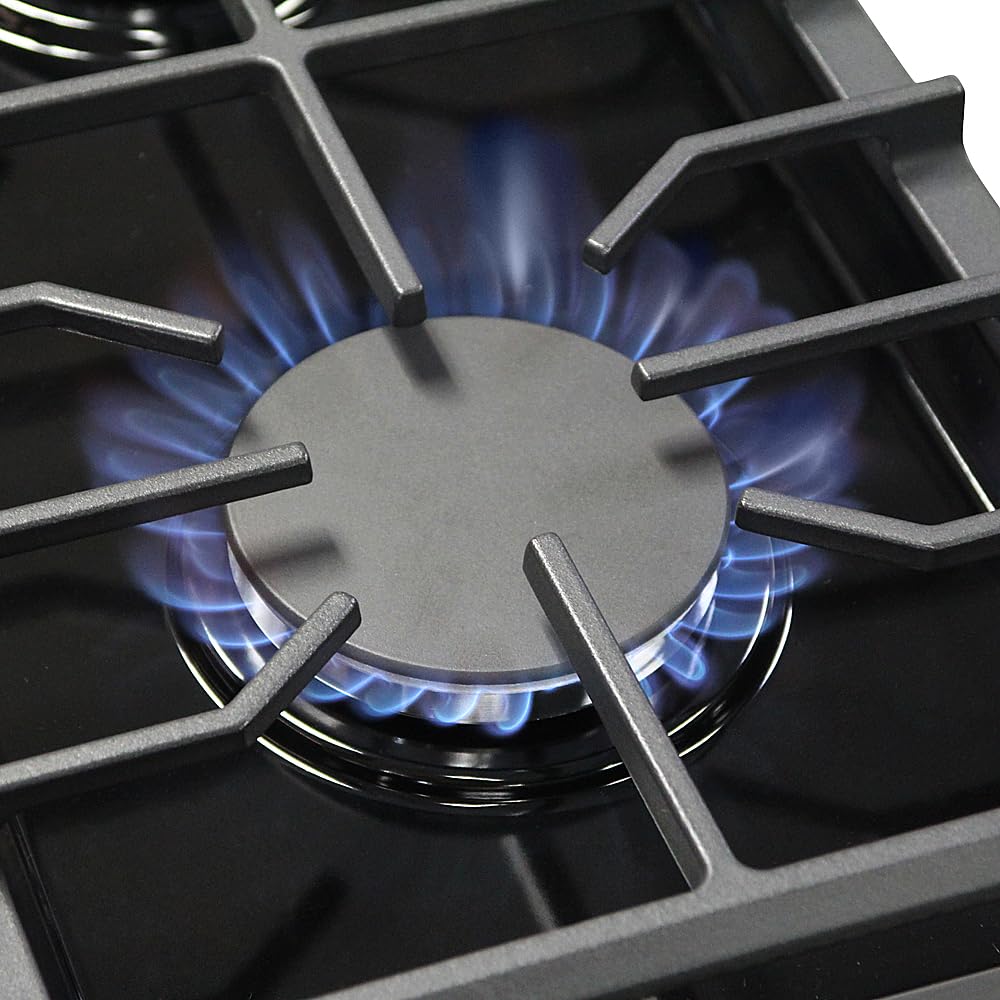 KOSTCH 30 inch Professional Freestanding Pro-Style Natural Gas Range or Liquid Propane Gas Range with 5 Burners, 4.55 cu.ft. Oven Capacity, in Stainless Steel - KOS-30RG03M (Stainless Steel)